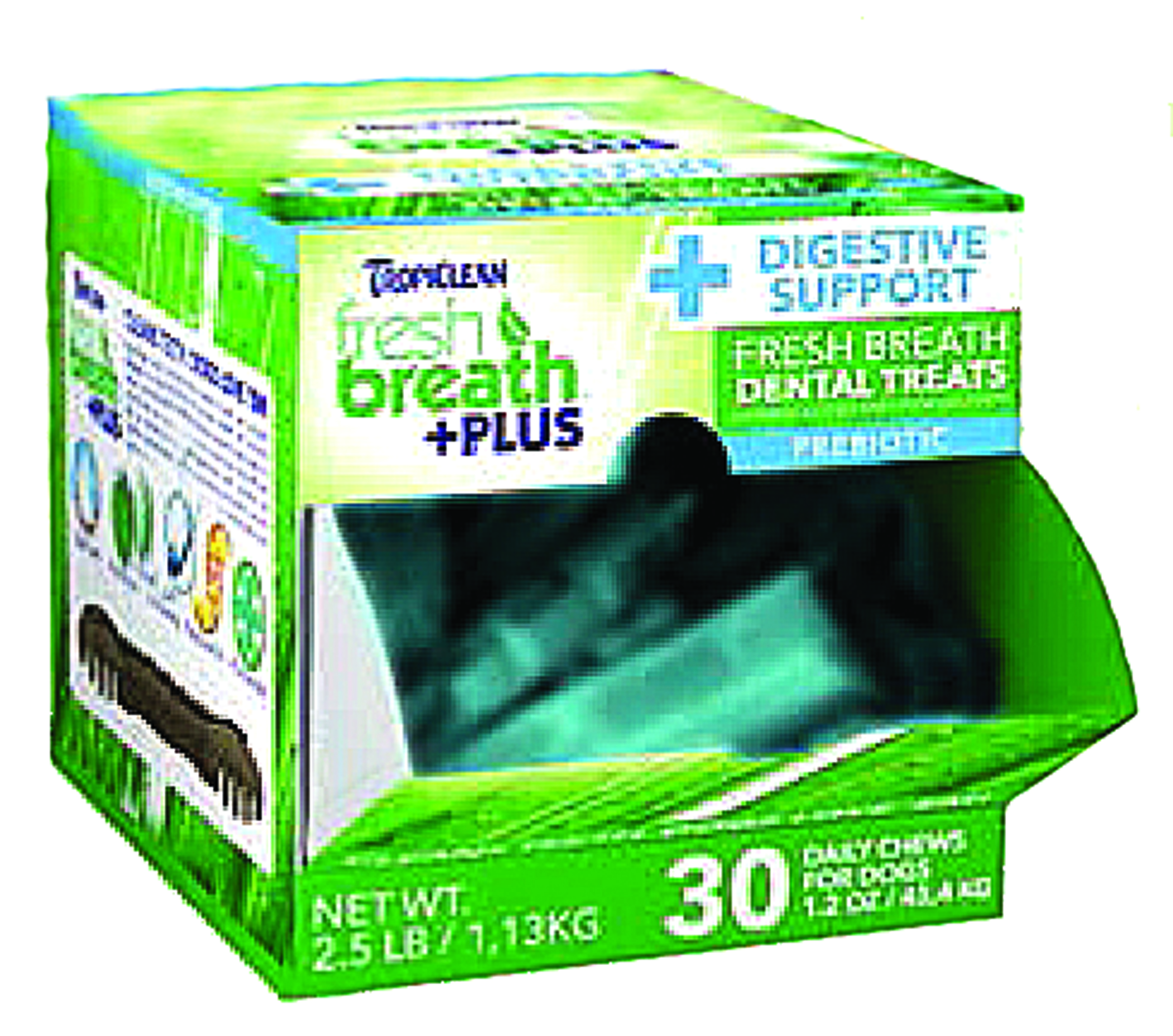 FRESH BREATH PLUS DENTAL DOG TREATS COUNTER DISPLY