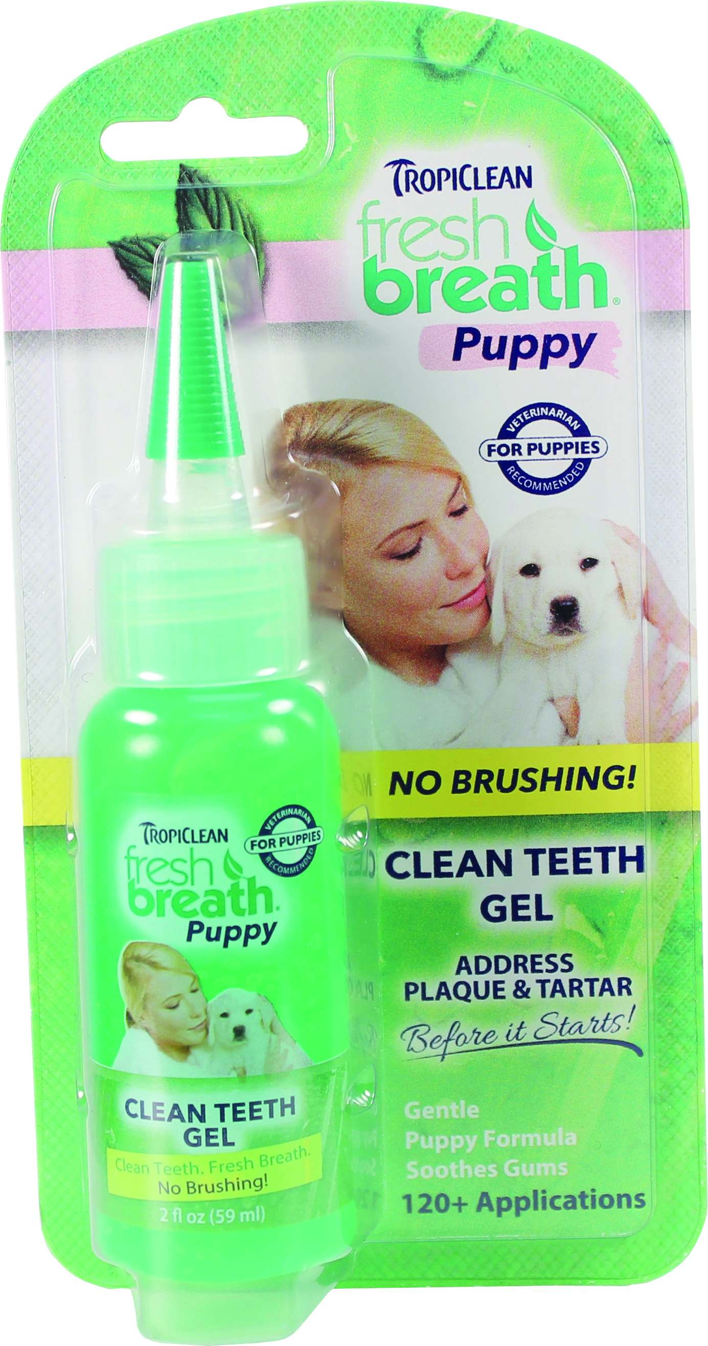 FRESH BREATH CLEAN TEETH GEL FOR PUPPIES