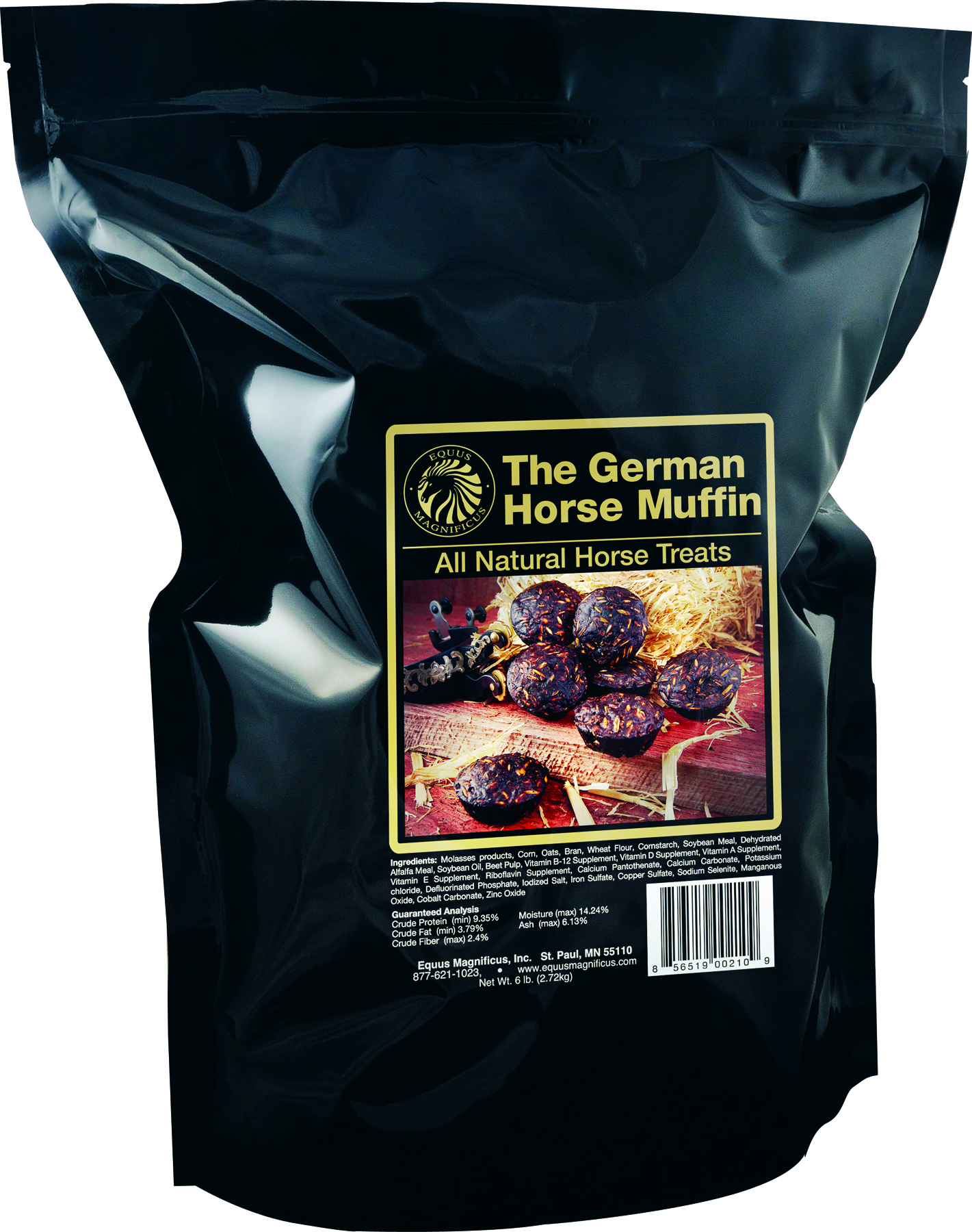 THE GERMAN HORSE MUFFIN ALL NATURAL HORSE TREATS