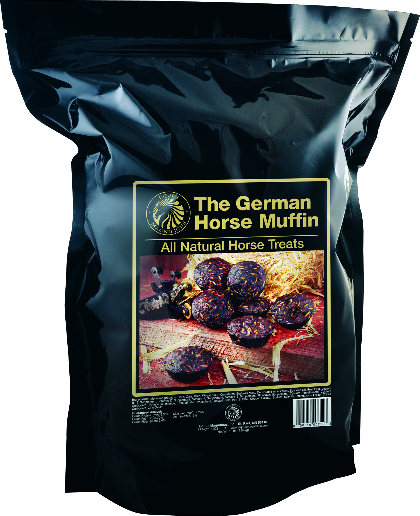 THE GERMAN HORSE MUFFIN ALL NATURAL HORSE TREATS