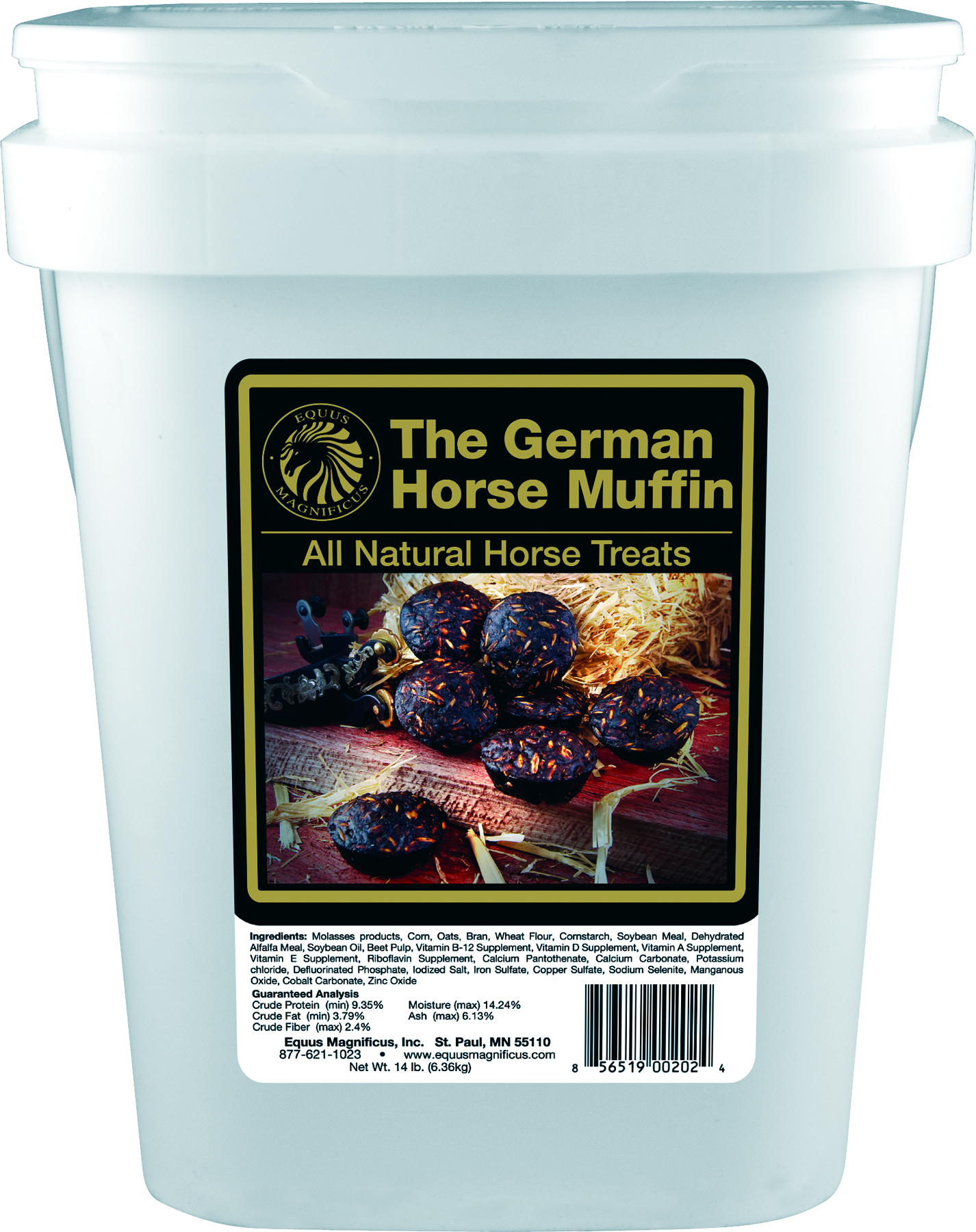 THE GERMAN HORSE MUFFIN ALL NATURAL HORSE TREATS