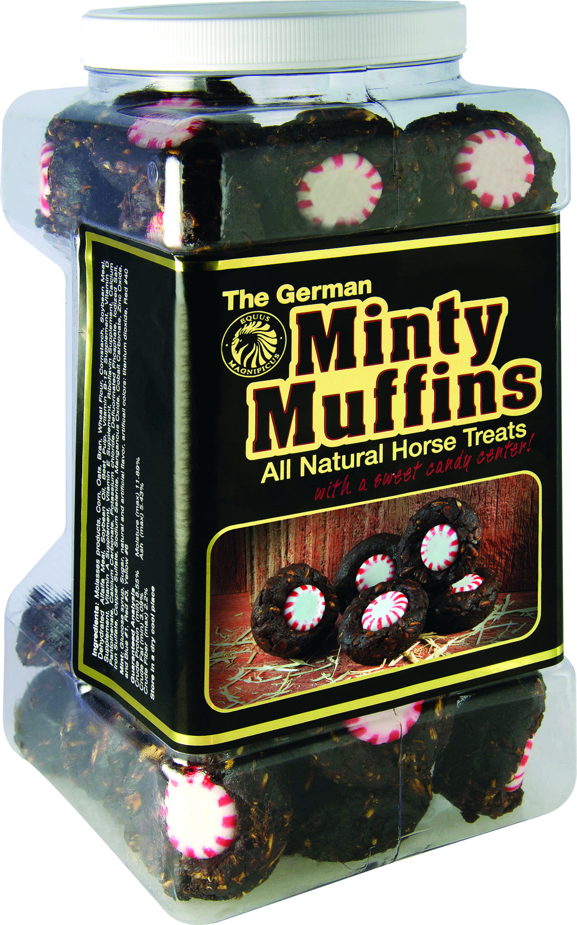 THE GERMAN MINTY MUFFINS ALL NATURAL HORSE TREATS