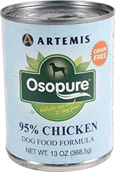 OSOPURE GRAIN FREE CANNED DOG FOOD
