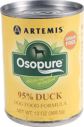 OSOPURE GRAIN FREE CANNED DOG FOOD