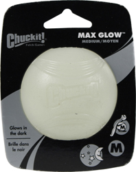 CHUCKIT! MAX GLOW BALL DOG TOY