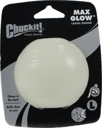 CHUCKIT! MAX GLOW BALL DOG TOY