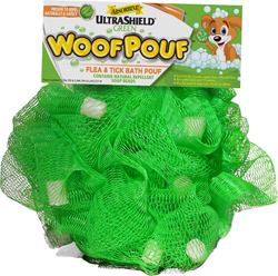 ULTRASHIELD GREEN FLEA & TICK WOOF POUF