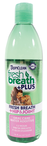 FRESH BREATH +PLUS HIP & JOINT WATER ADDITIVE
