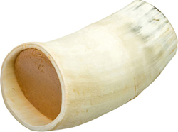 PEANUT BUTTER FILLED BEEF HORN
