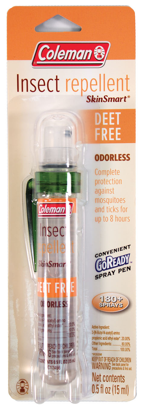 COLEMAN SKINSMART DEET FREE INSECT REPEL SPRAY PEN