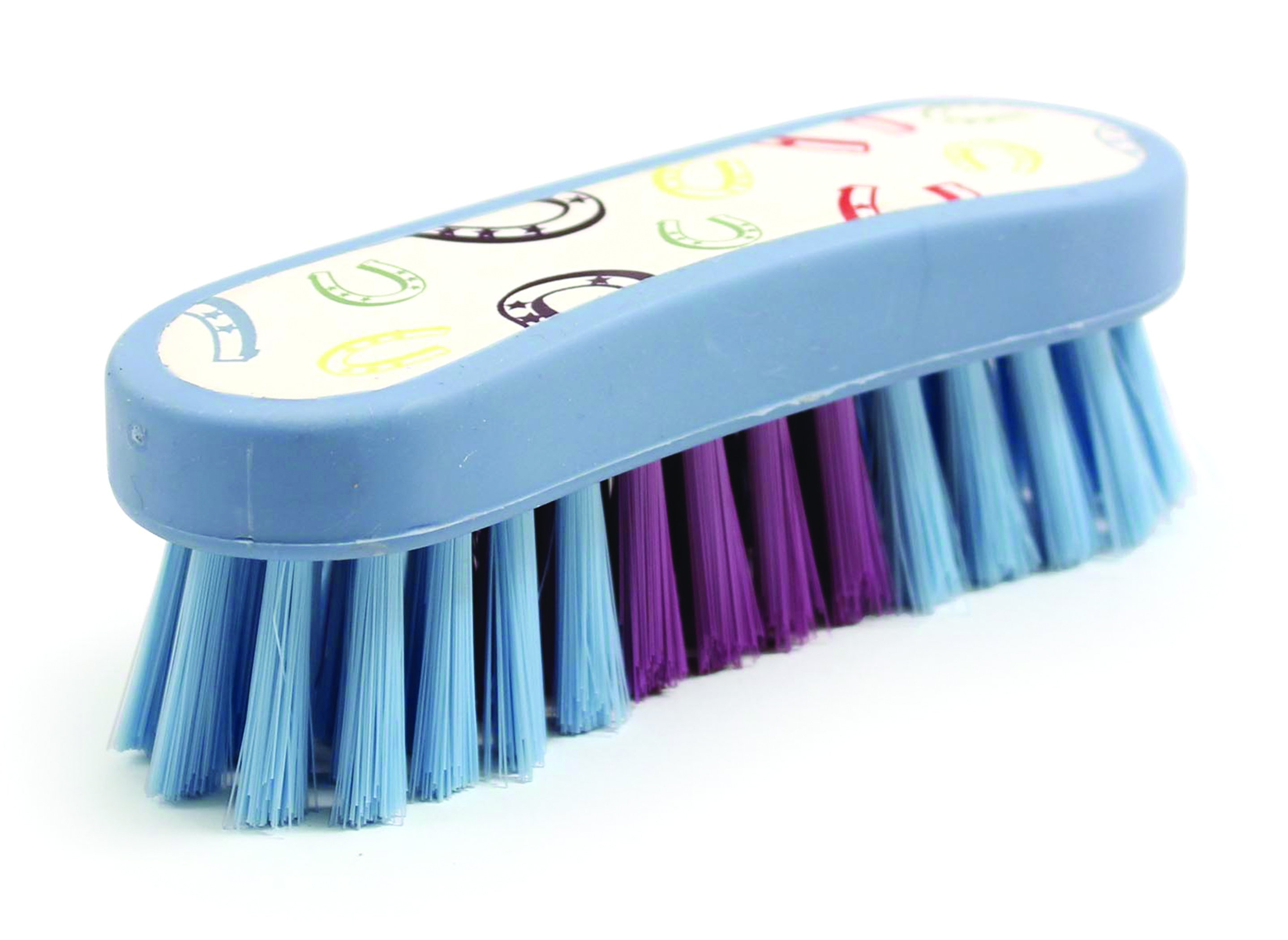 EQUESTRIA SPORT HORSESHOES PATTERN FACE BRUSH