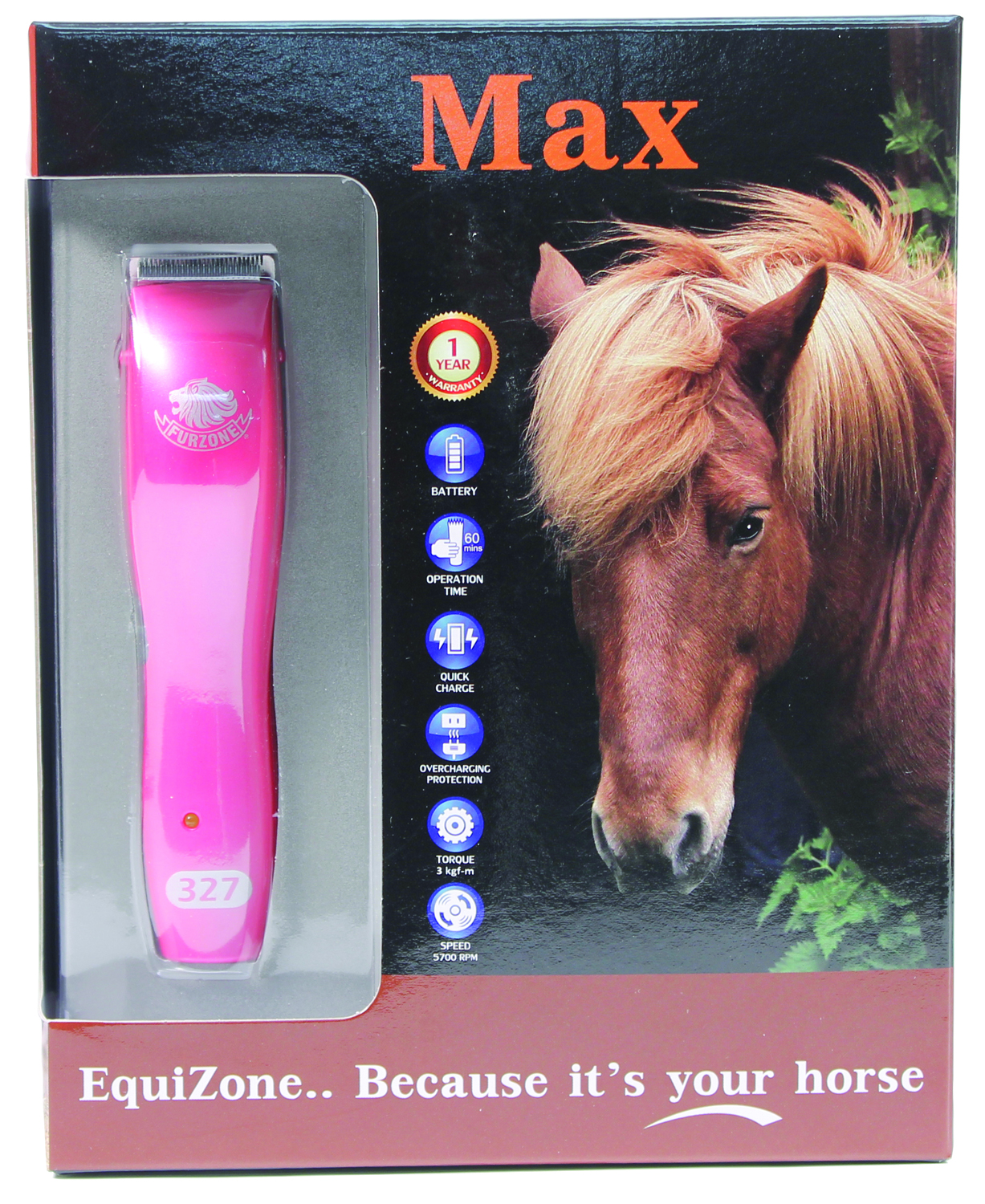 MAX 327 CORDLESS PET TRIMMER