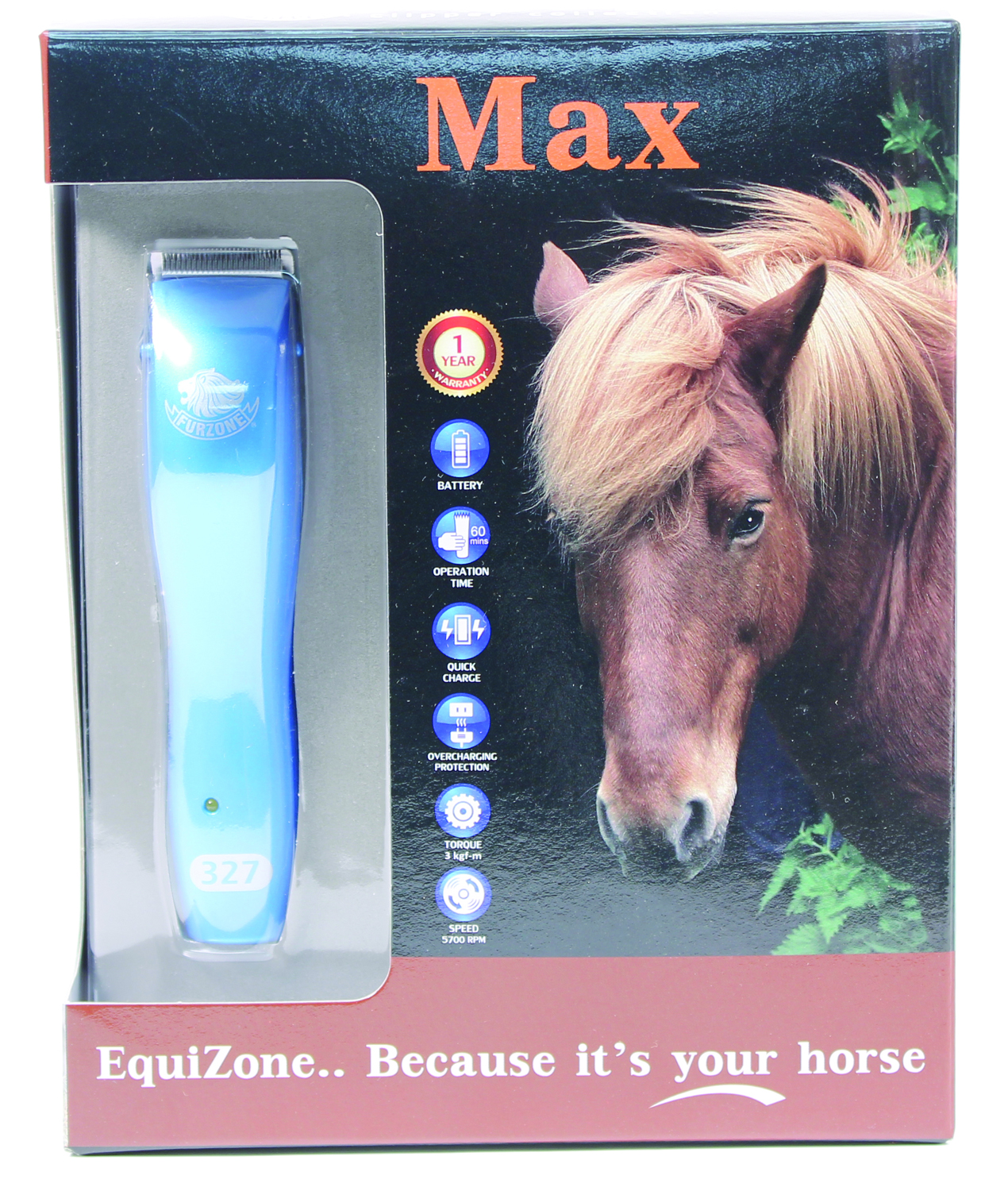 MAX 327 CORDLESS PET TRIMMER