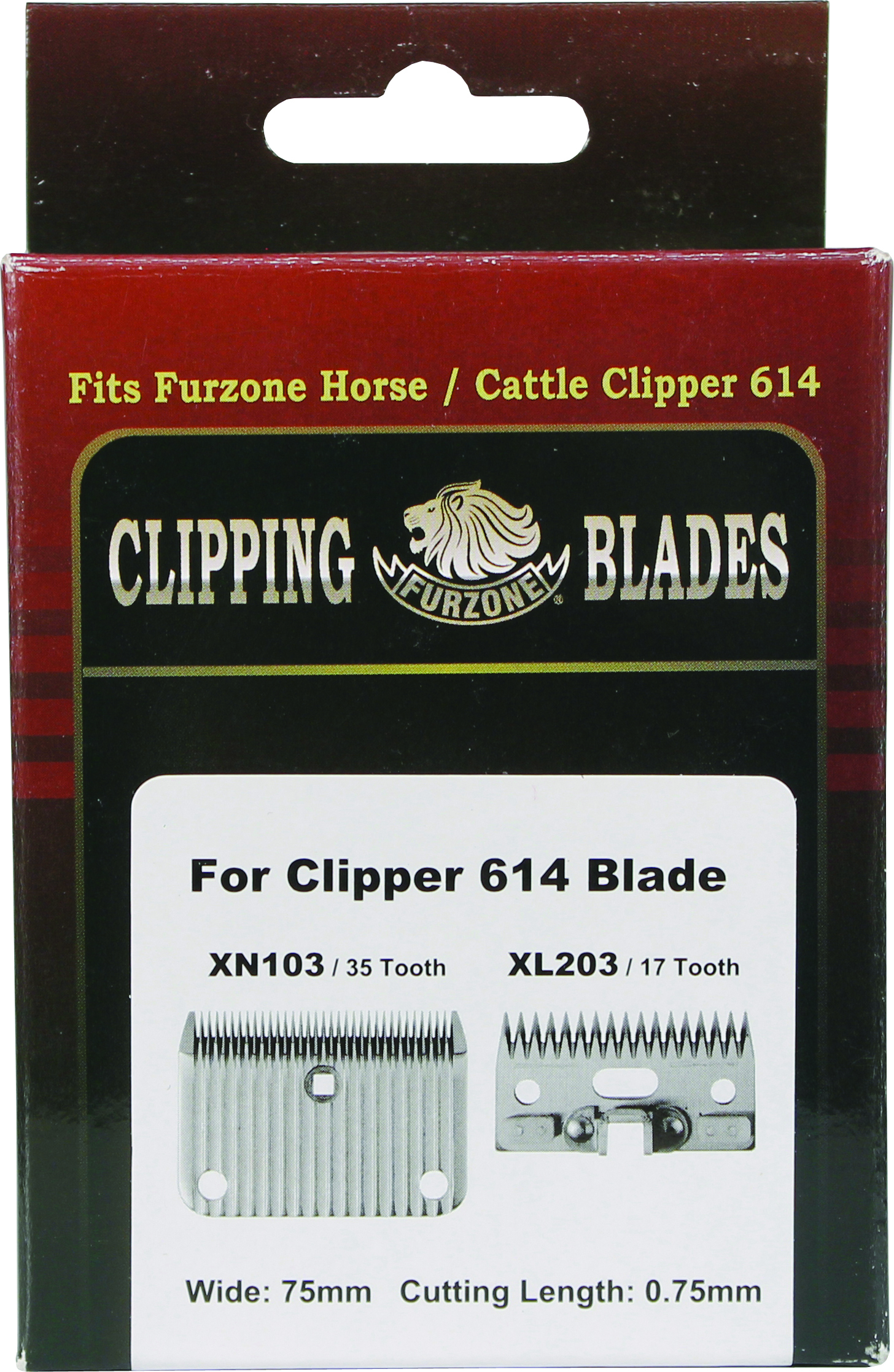 XL SERIES FURZONE CLIPPER BLADE SET