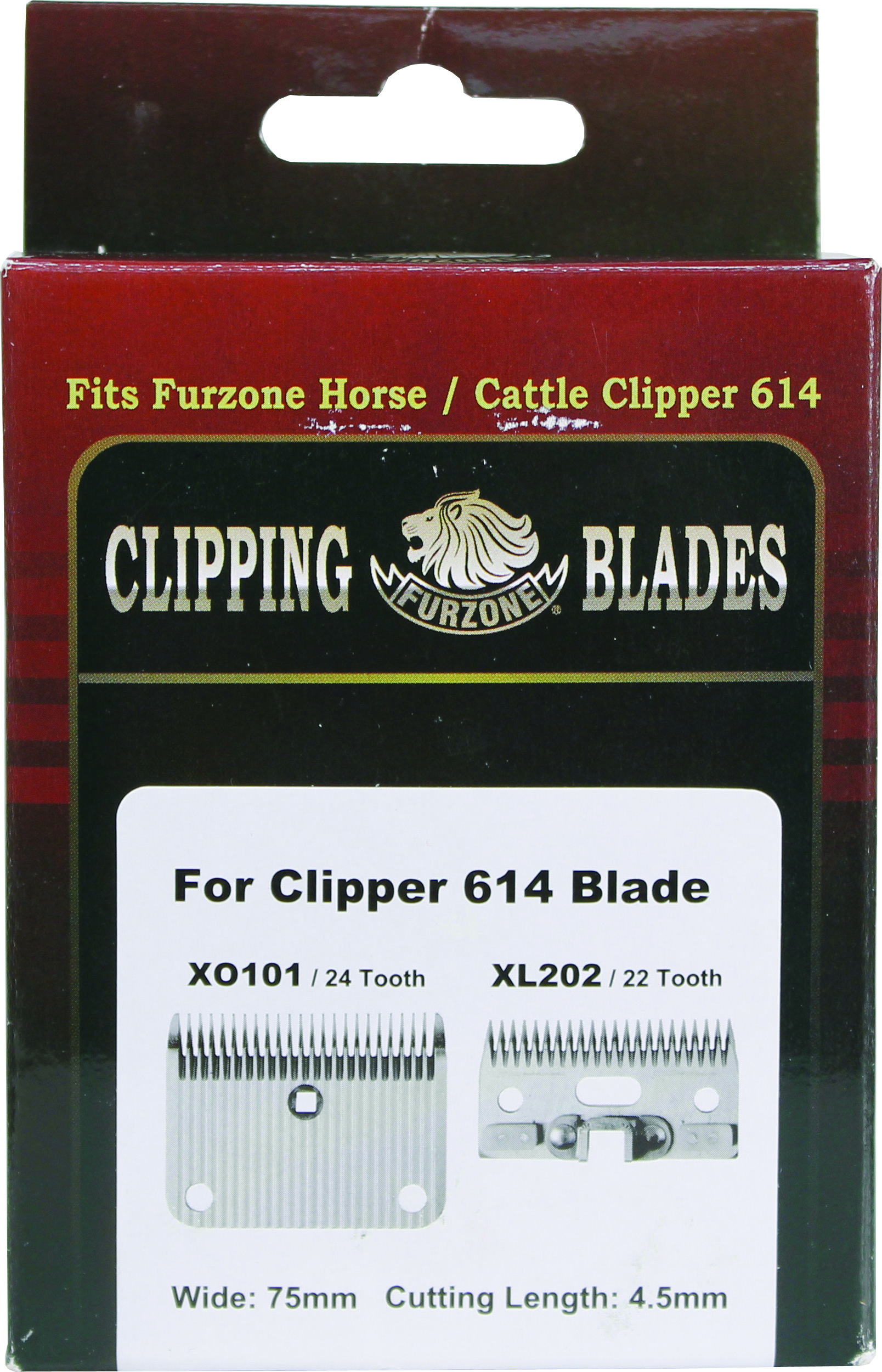 XL SERIES FURZONE CLIPPER BLADE SET