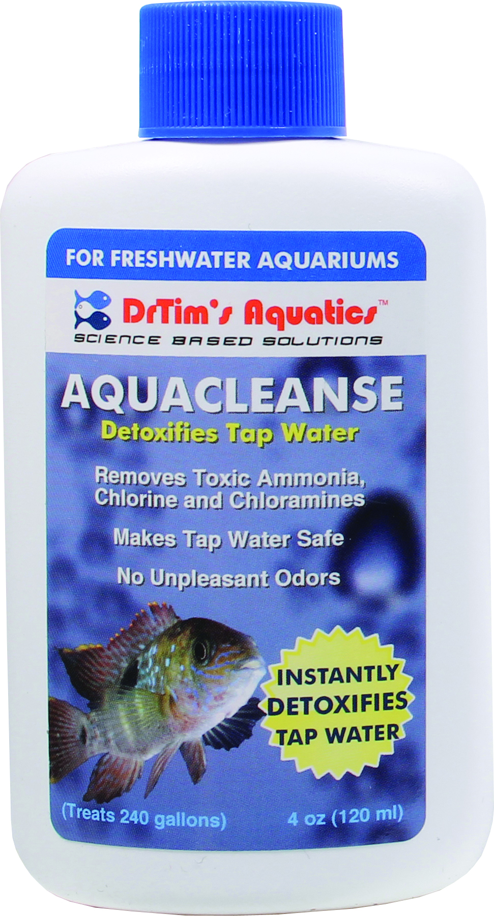 AQUACLEANSE FRESHWATER AQUARIUM SOLUTION