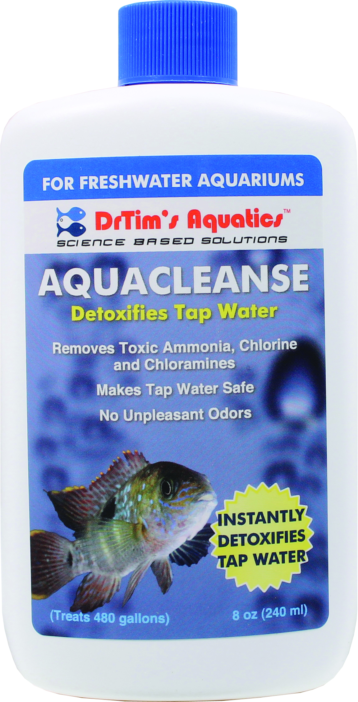 AQUACLEANSE FRESHWATER AQUARIUM SOLUTION