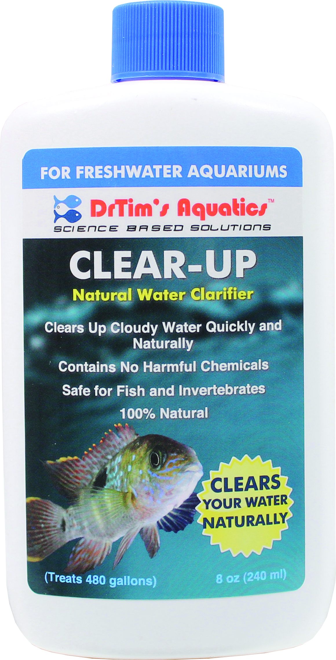 CLEAR-UP FRESHWATER AQUARIUM SOLUTION