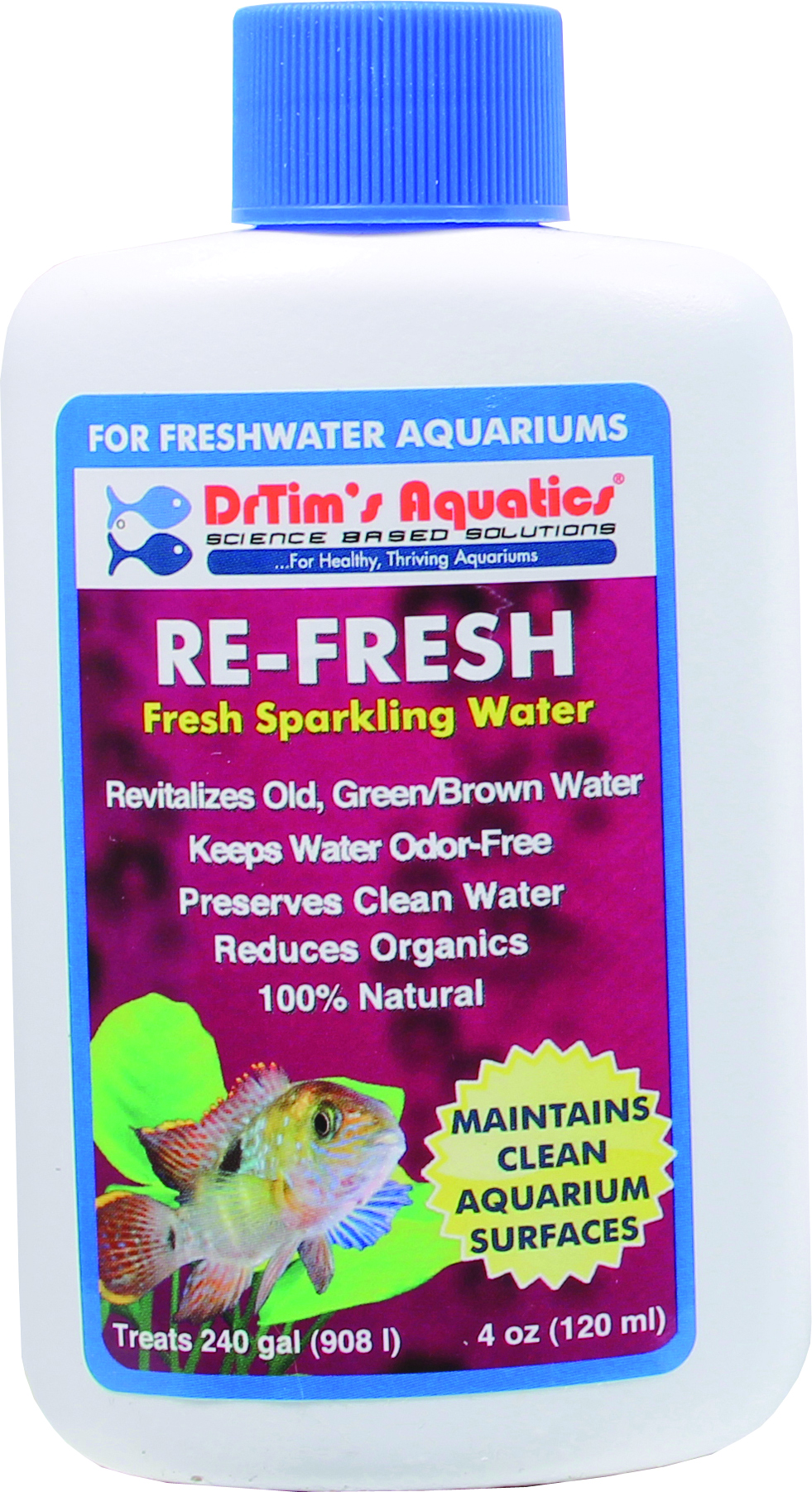 RE-FRESH FRESHWATER AQUARIUM SOLUTION