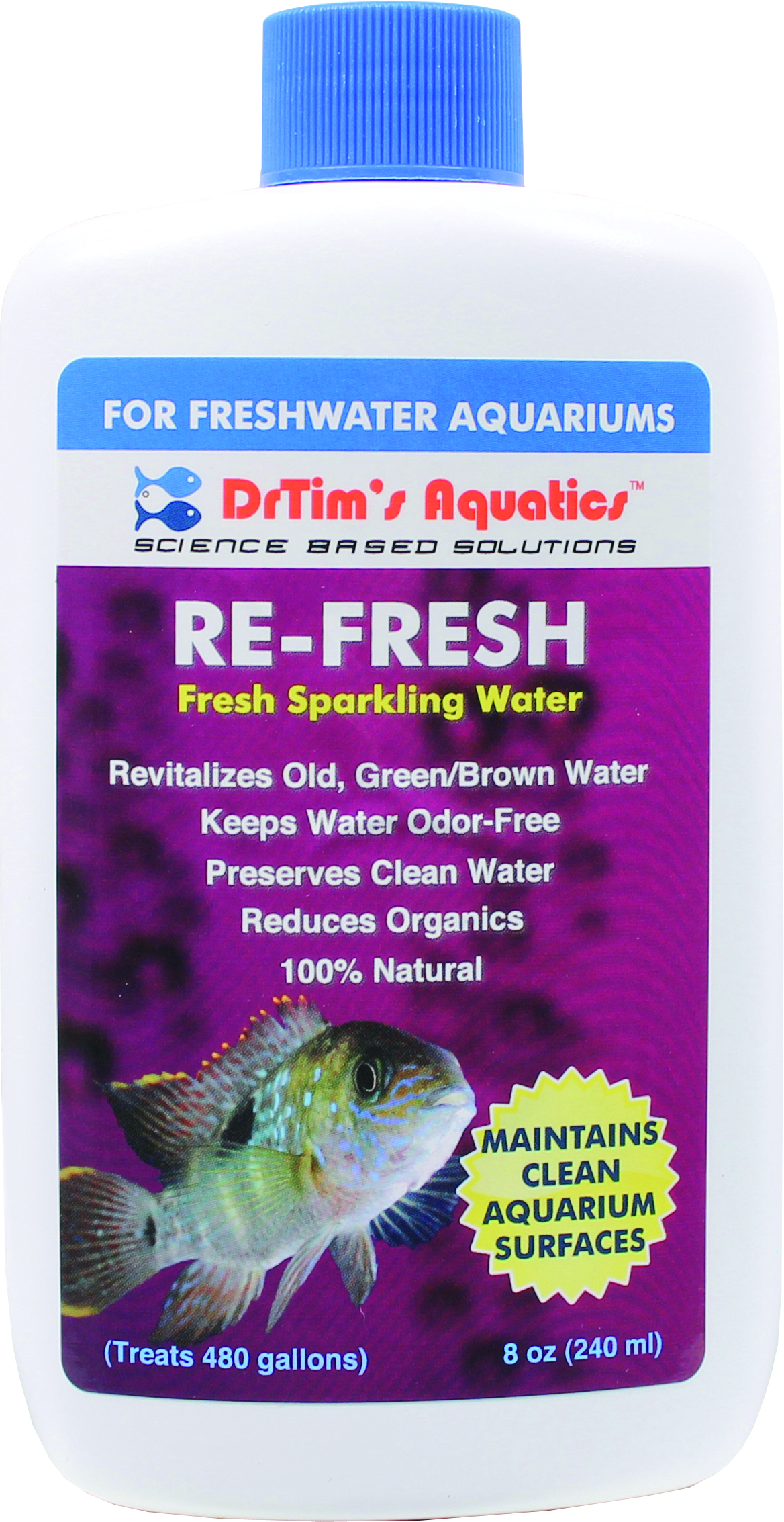 RE-FRESH FRESHWATER AQUARIUM SOLUTION