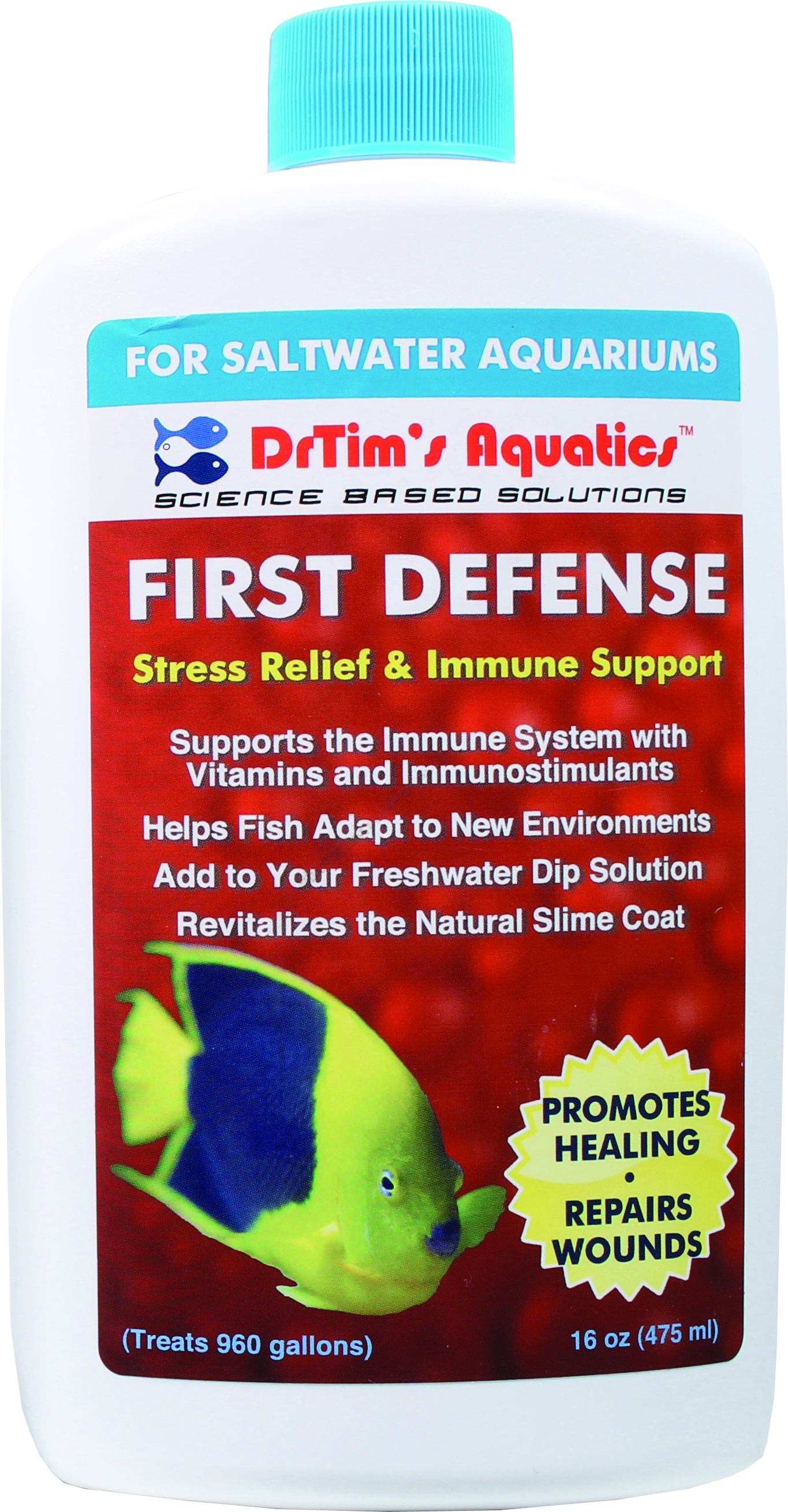 FIRST DEFENSE SALTWATER AQUARIUM SOLUTION