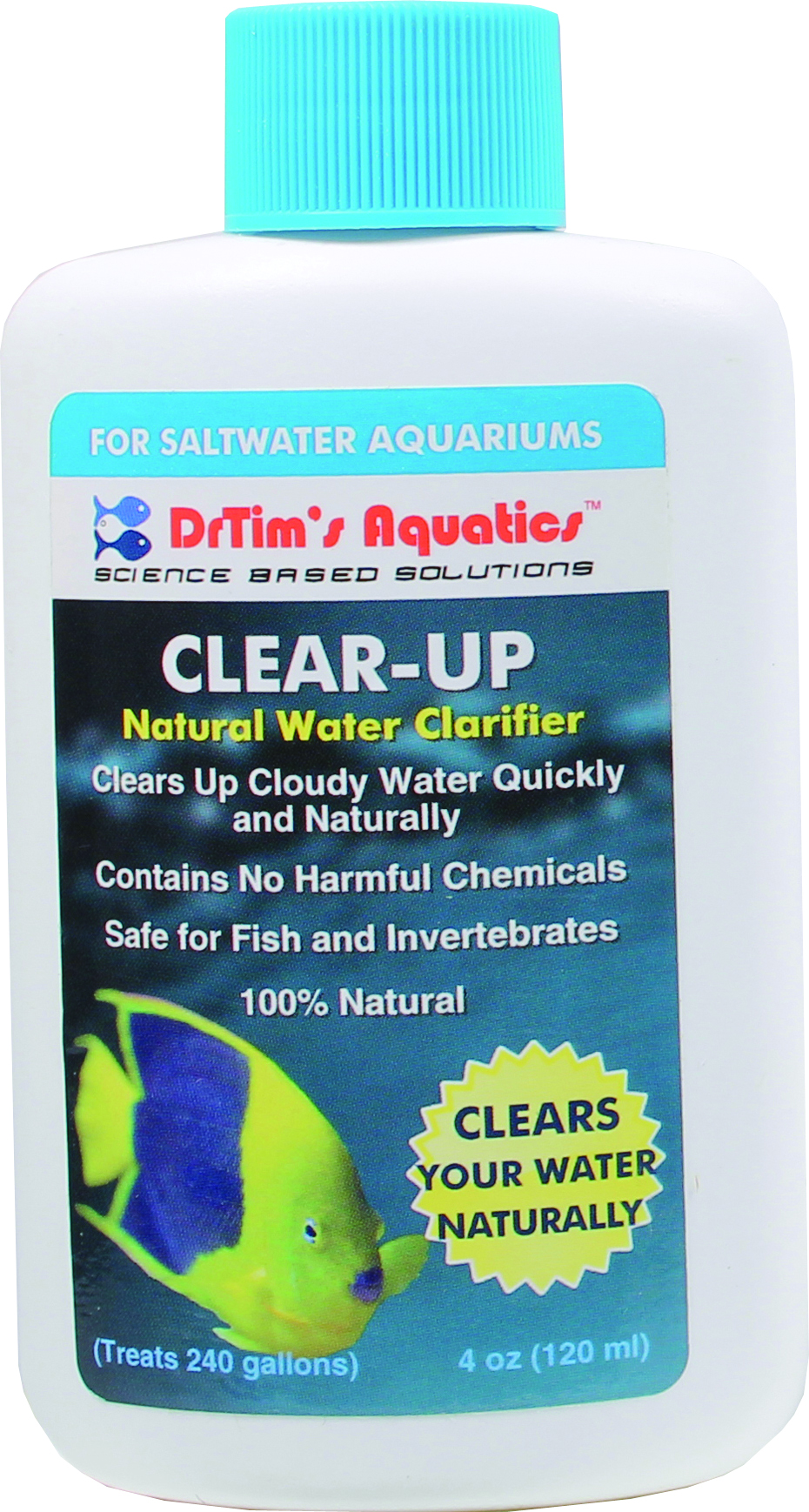 CLEAR-UP SALTWATER AQUARIUM SOLUTION