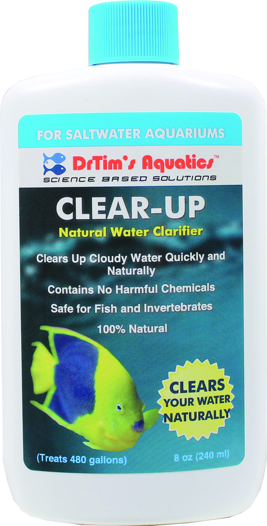 CLEAR-UP SALTWATER AQUARIUM SOLUTION