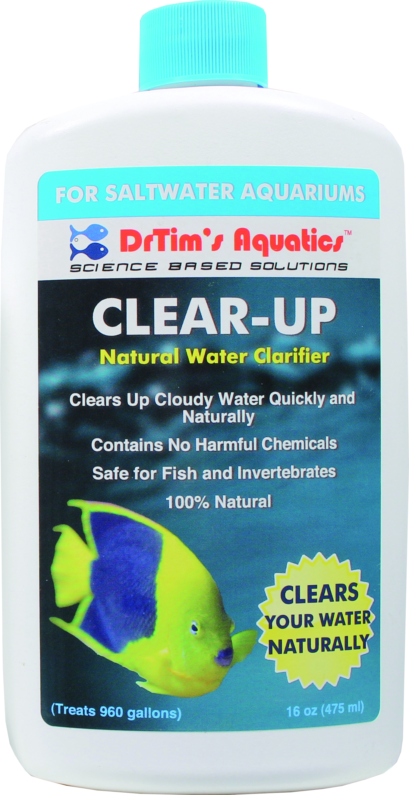 CLEAR-UP SALTWATER AQUARIUM SOLUTION