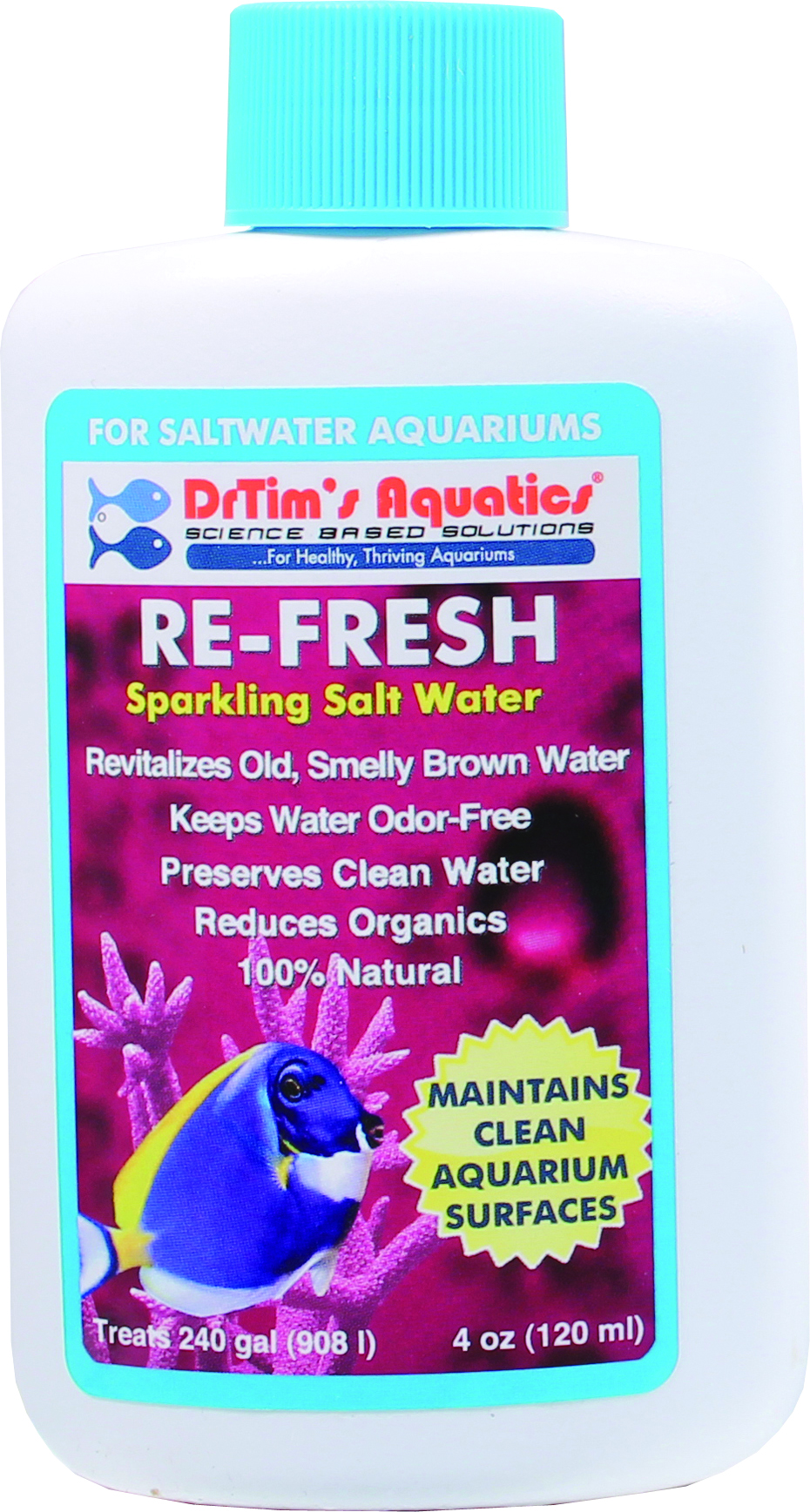 RE-FRESH SALTWATER AQUARIUM SOLUTION