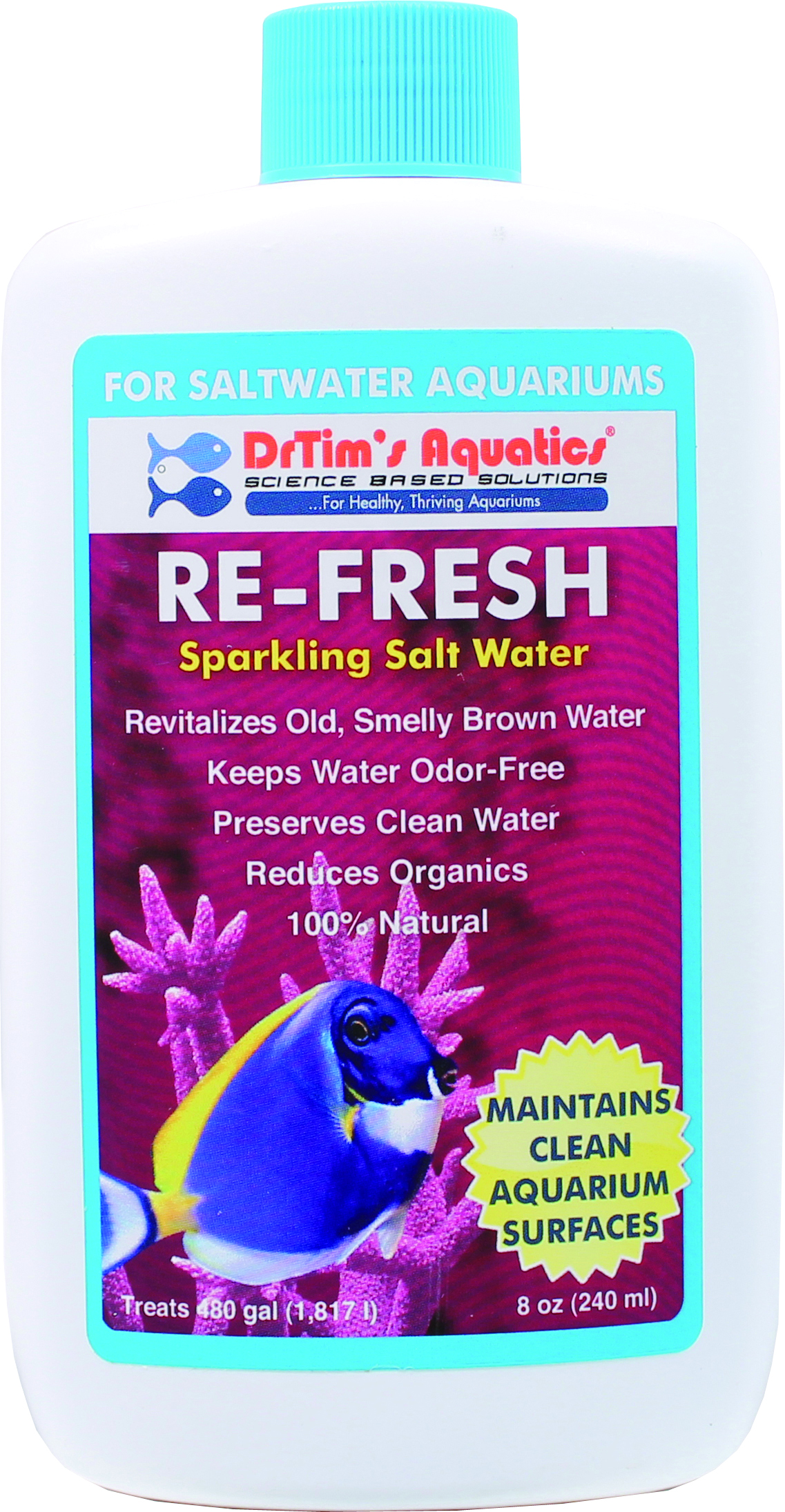 RE-FRESH SALTWATER AQUARIUM SOLUTION