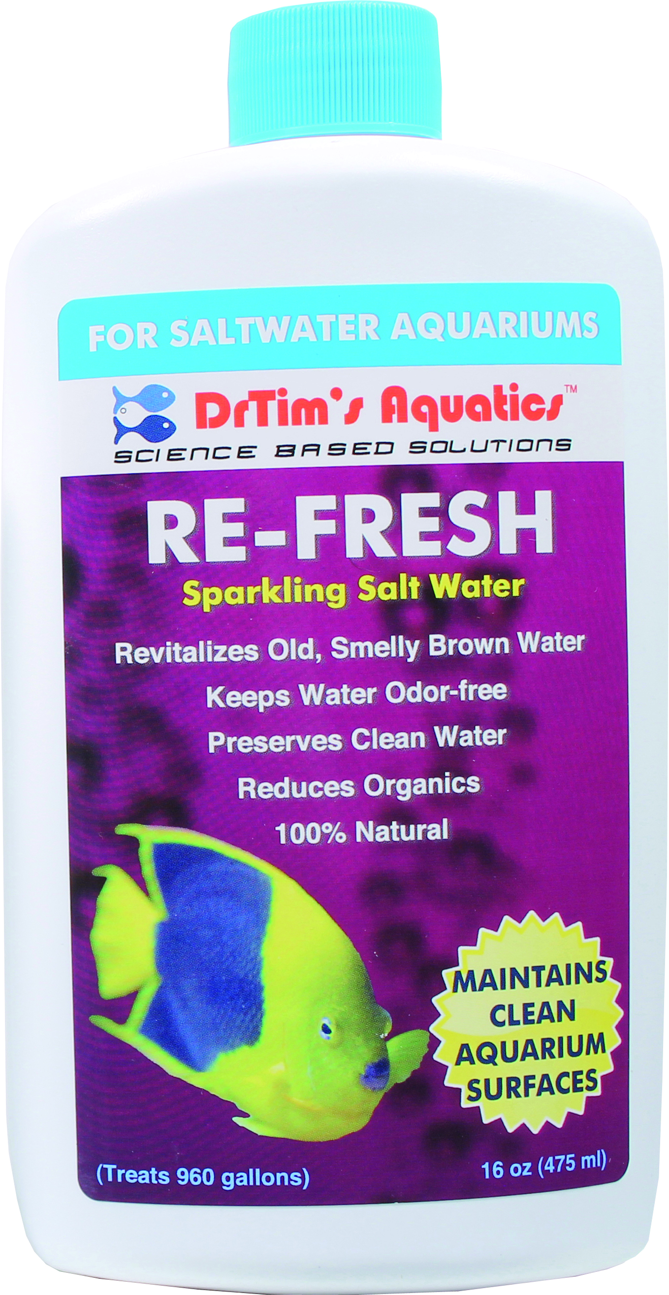 RE-FRESH SALTWATER AQUARIUM SOLUTION