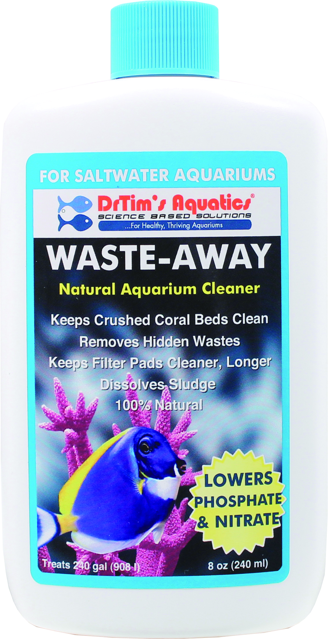 WASTE-AWAY SALTWATER AQUARIUM SOLUTION