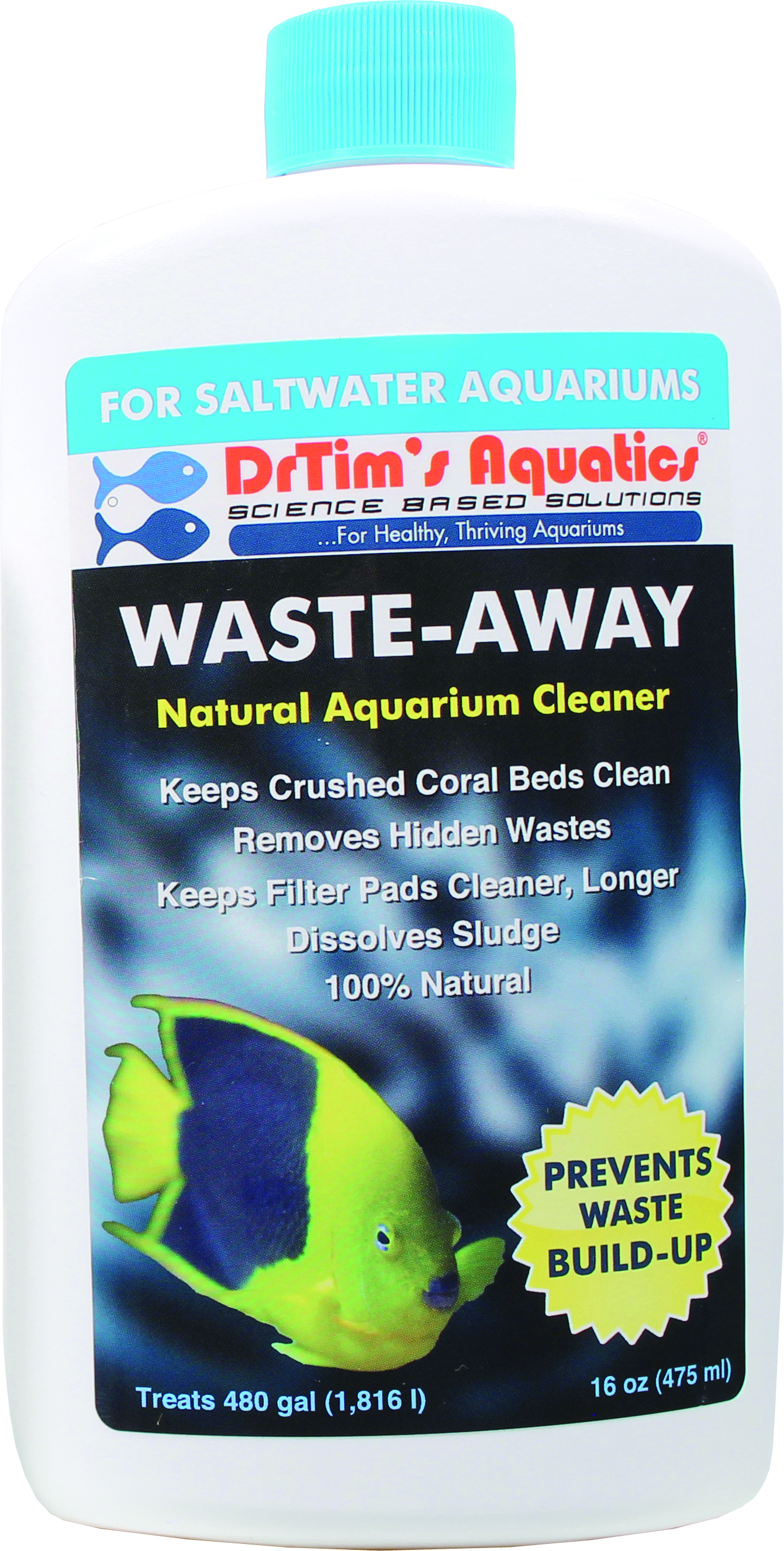 WASTE-AWAY SALTWATER AQUARIUM SOLUTION