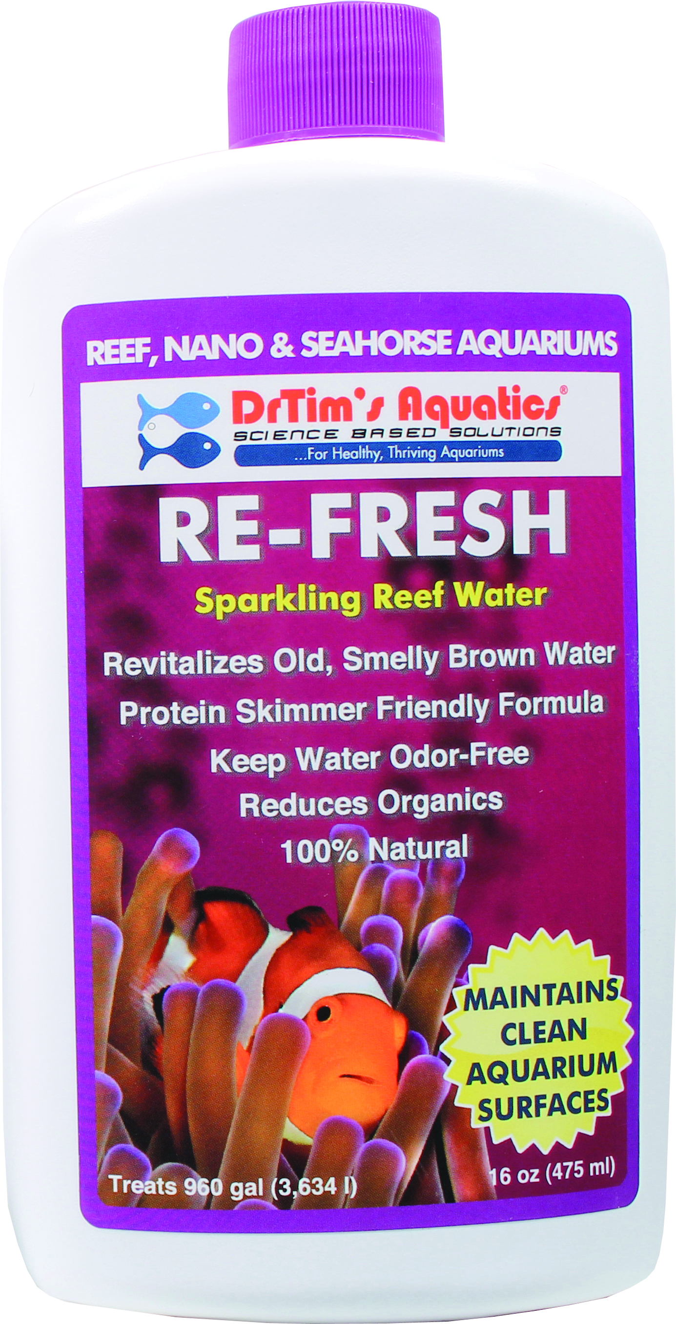 RE-FRESH MULTI-SPECIES AQUARIUM SOLUTION