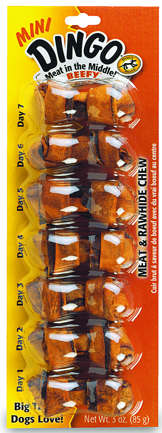 Dingo Mini Beef - 7/Pk.
