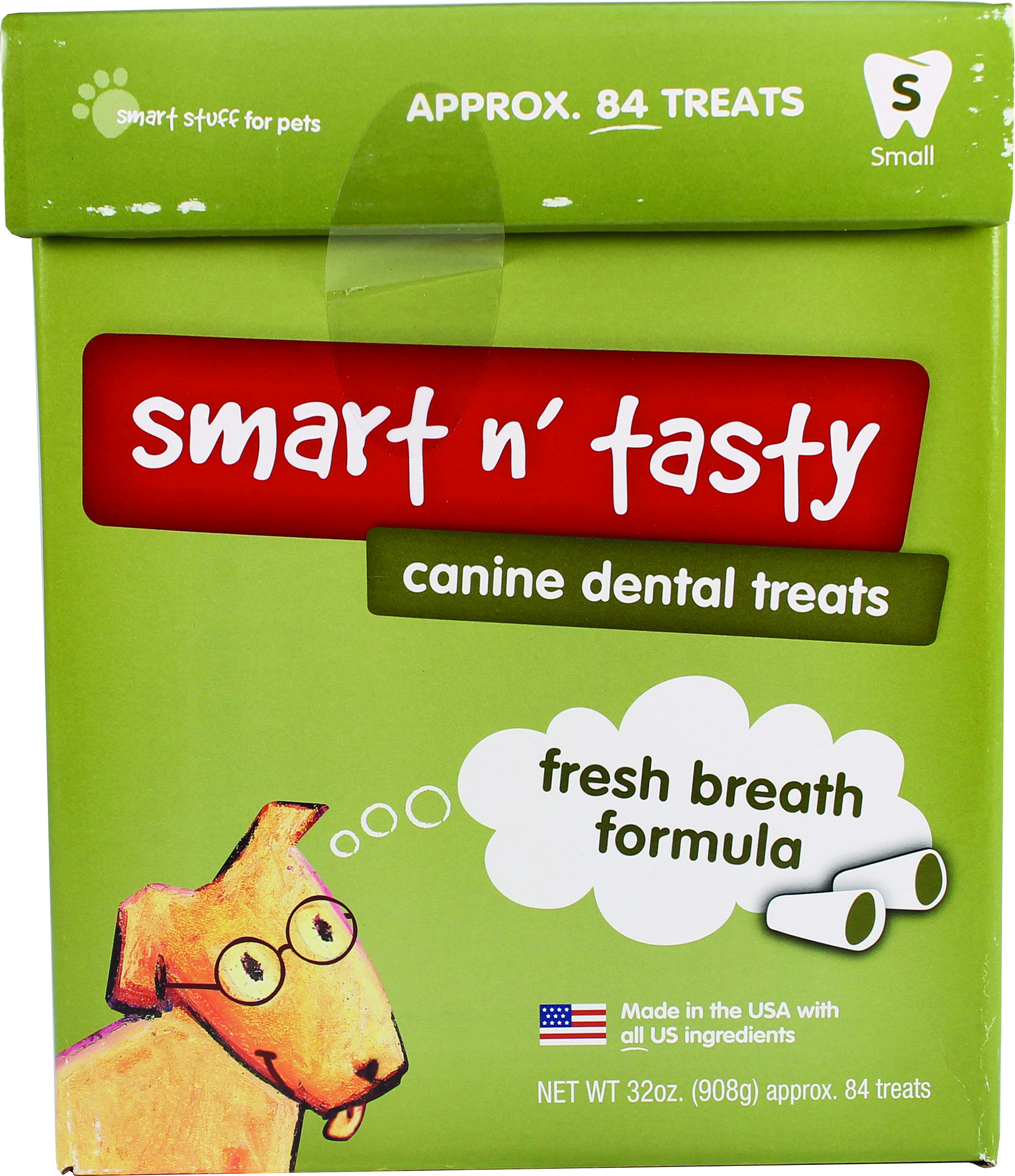 SMART N TASTY CANINE DENTAL TREATS CANISTER