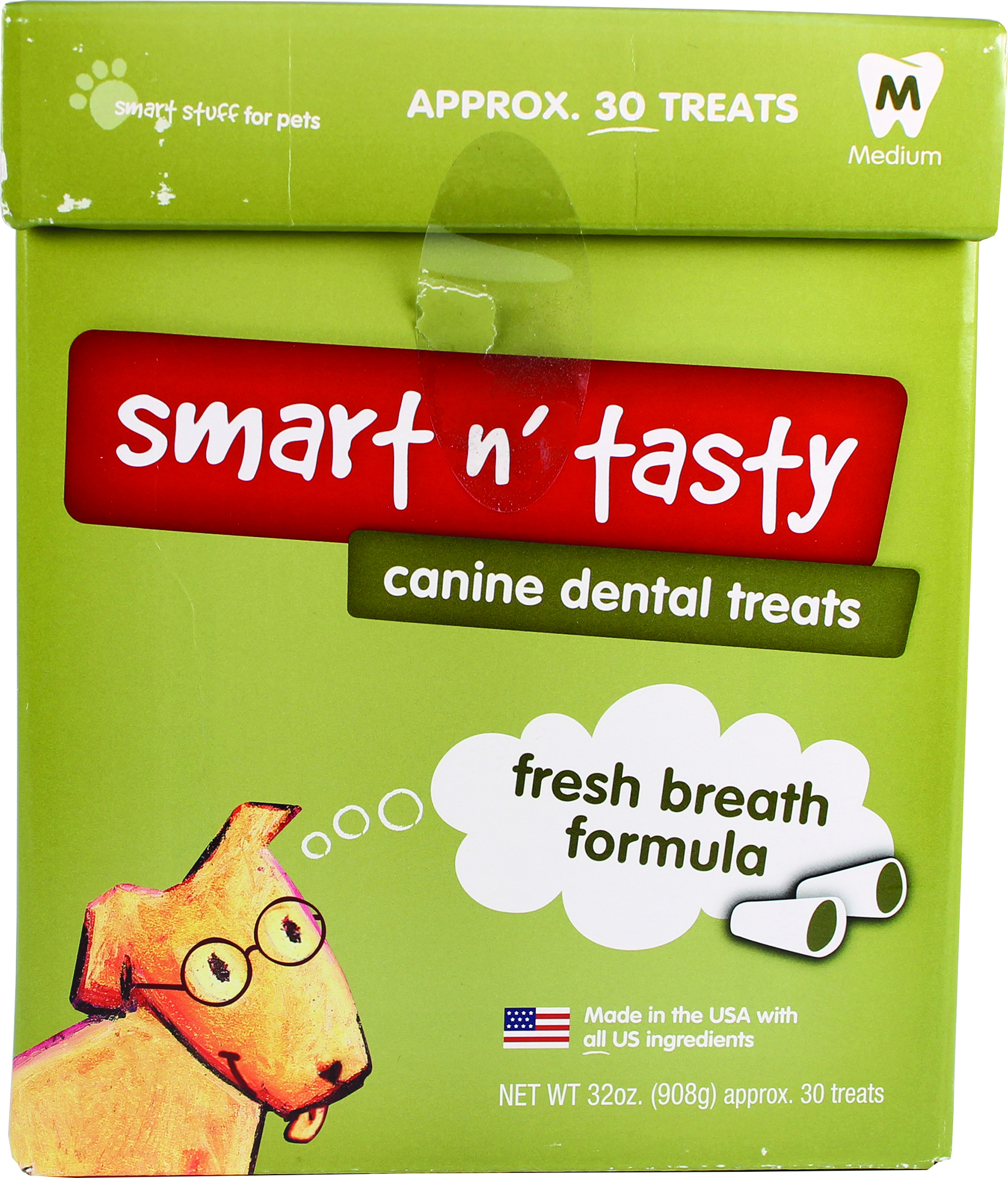 SMART N TASTY CANINE DENTAL TREATS CANISTER