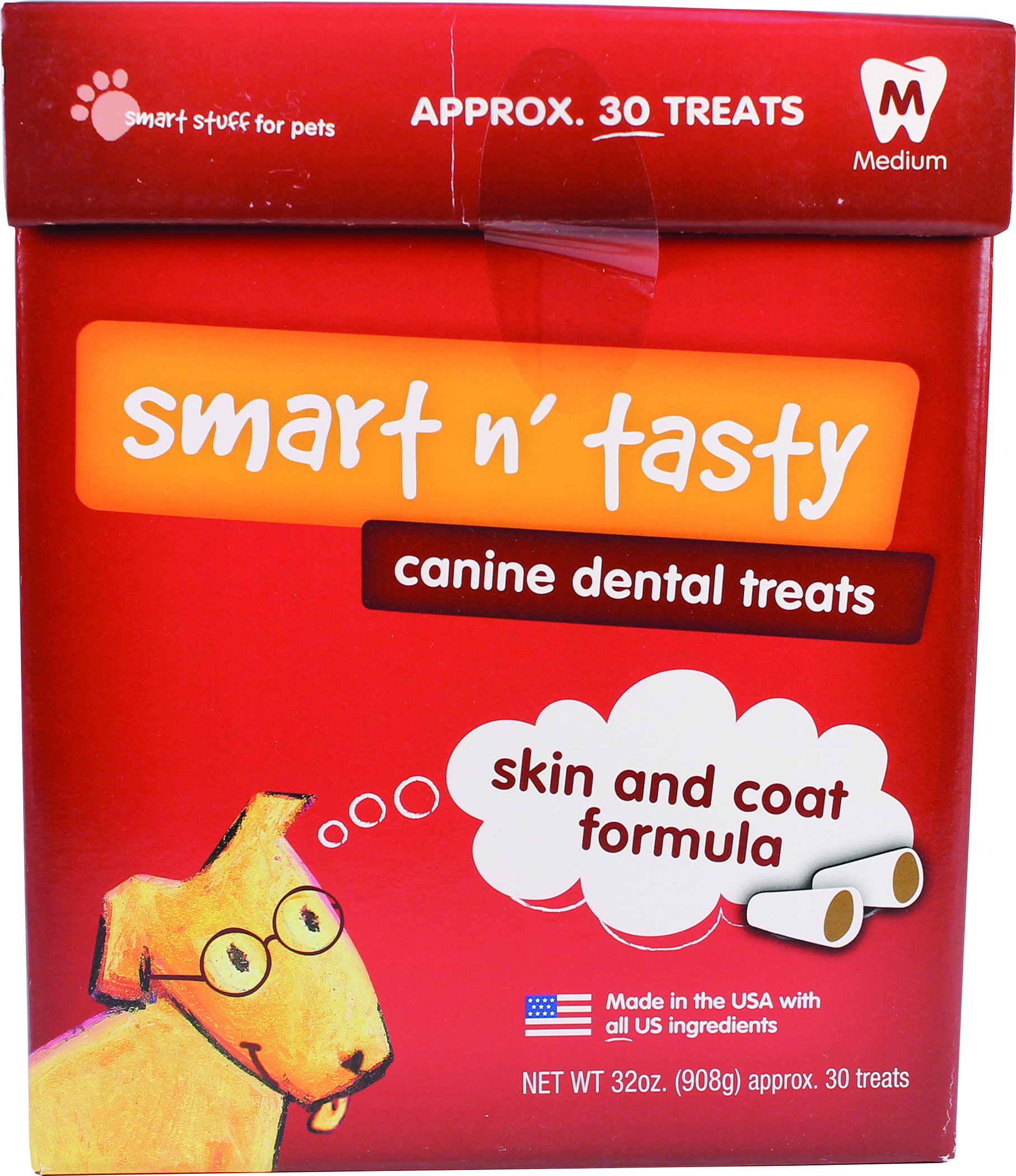 SMART N TASTY CANINE DENTAL TREATS CANISTER