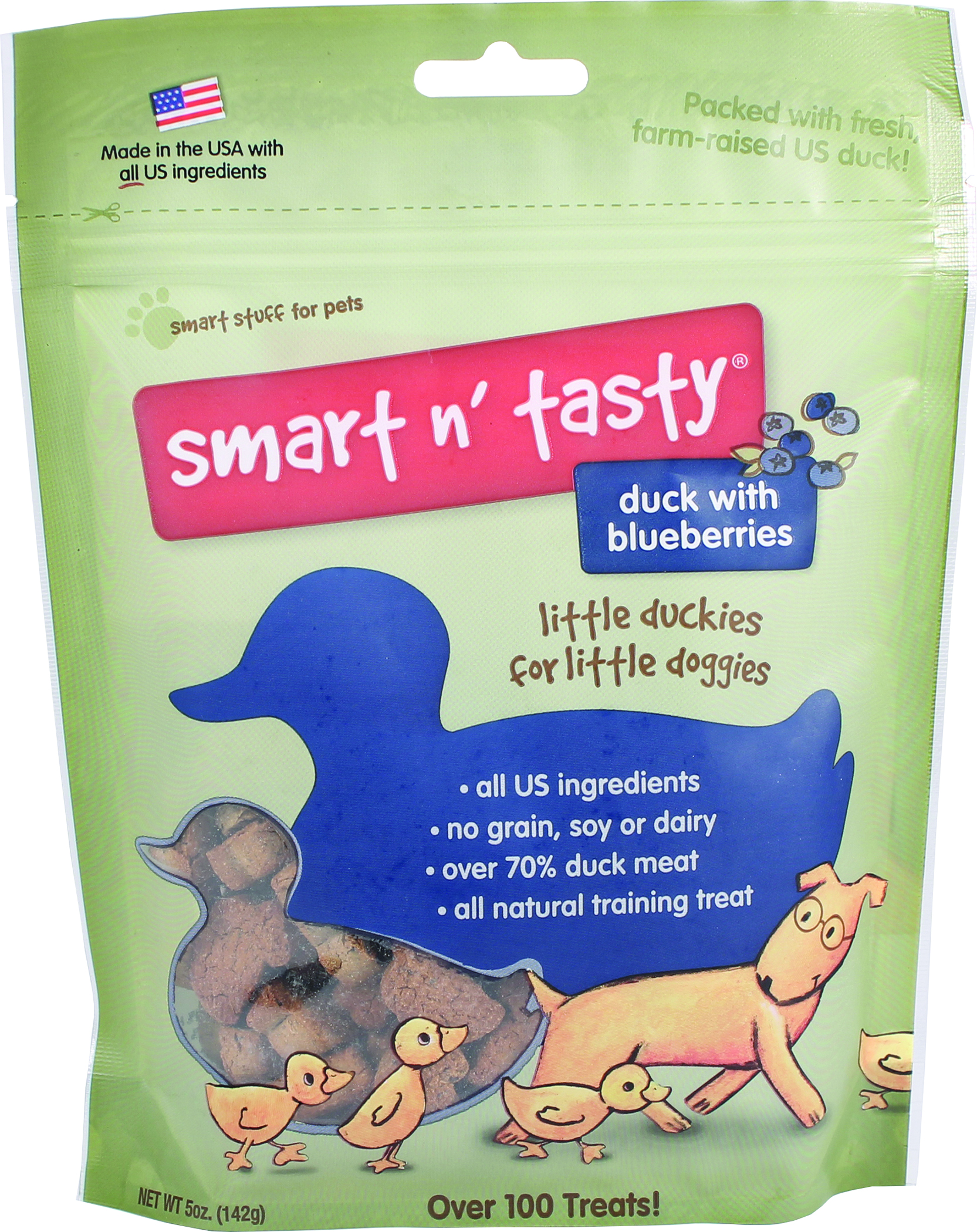 SMART N TASTY LITTLE DUCKIES DOG TREATS