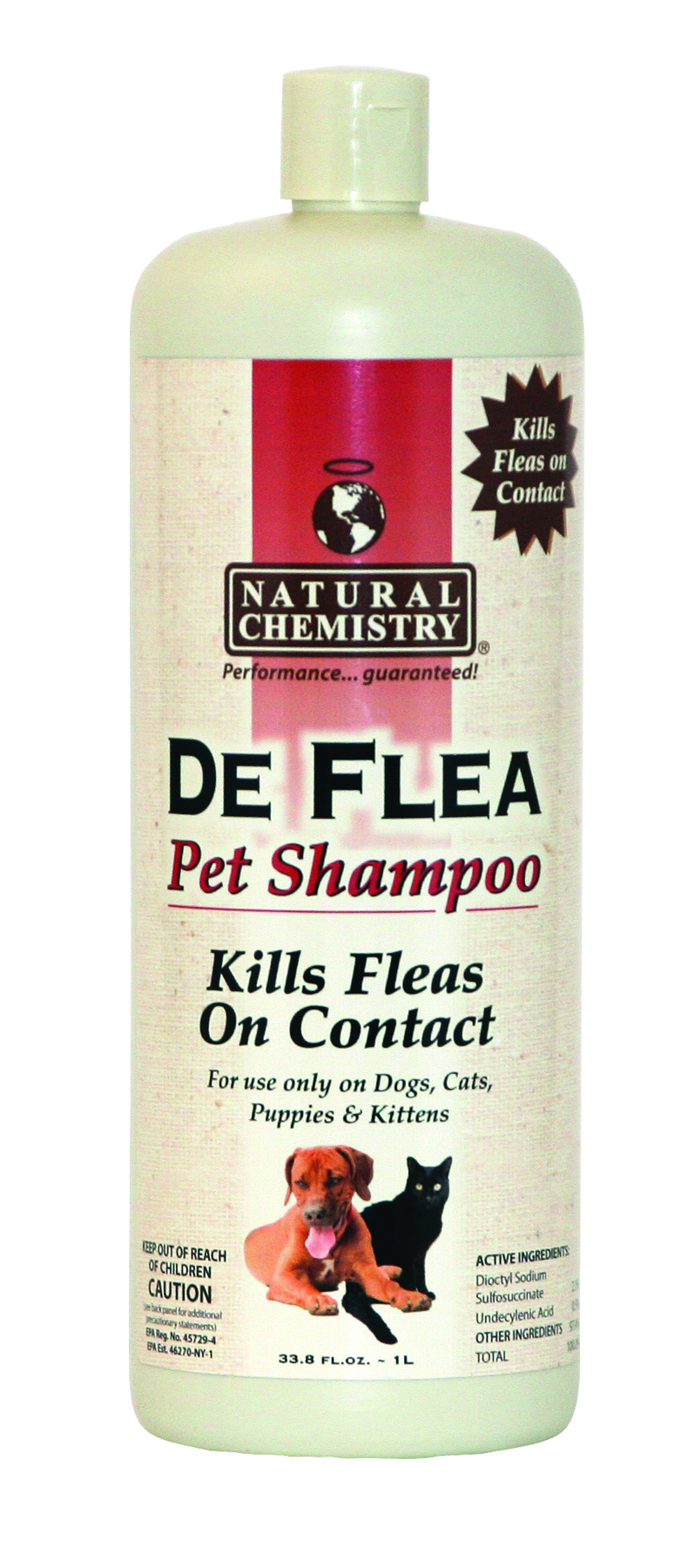 De Flea Pet Shampoo - 32oz.