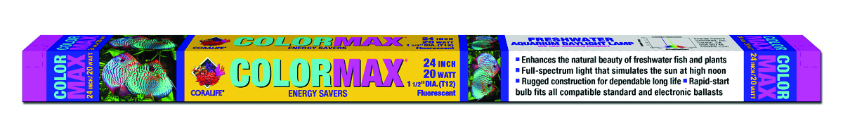 COLORMAX FLUORESCENT LAMP 20 WATT