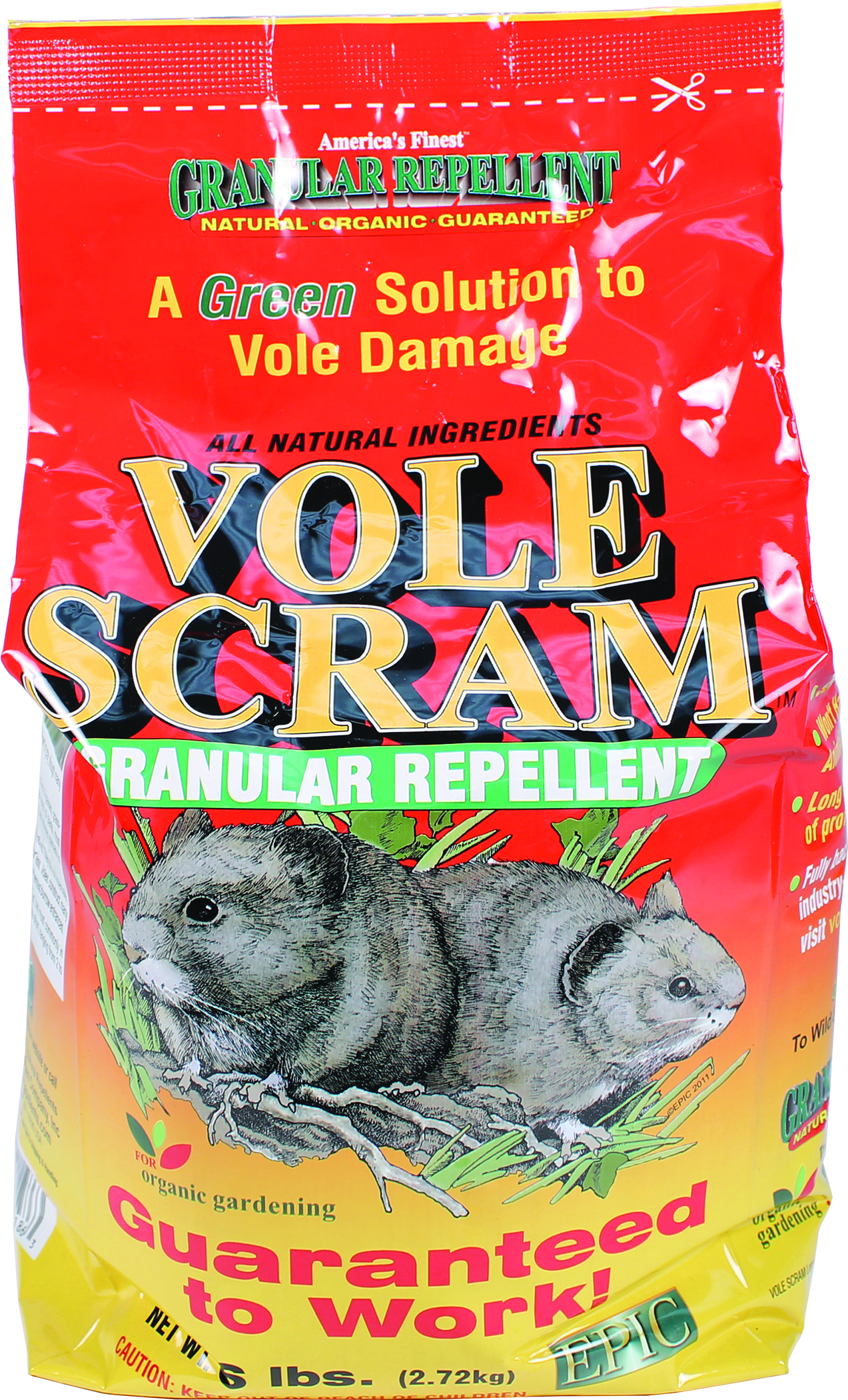 EPIC VOLE SCRAM GRANULAR REPELLENT