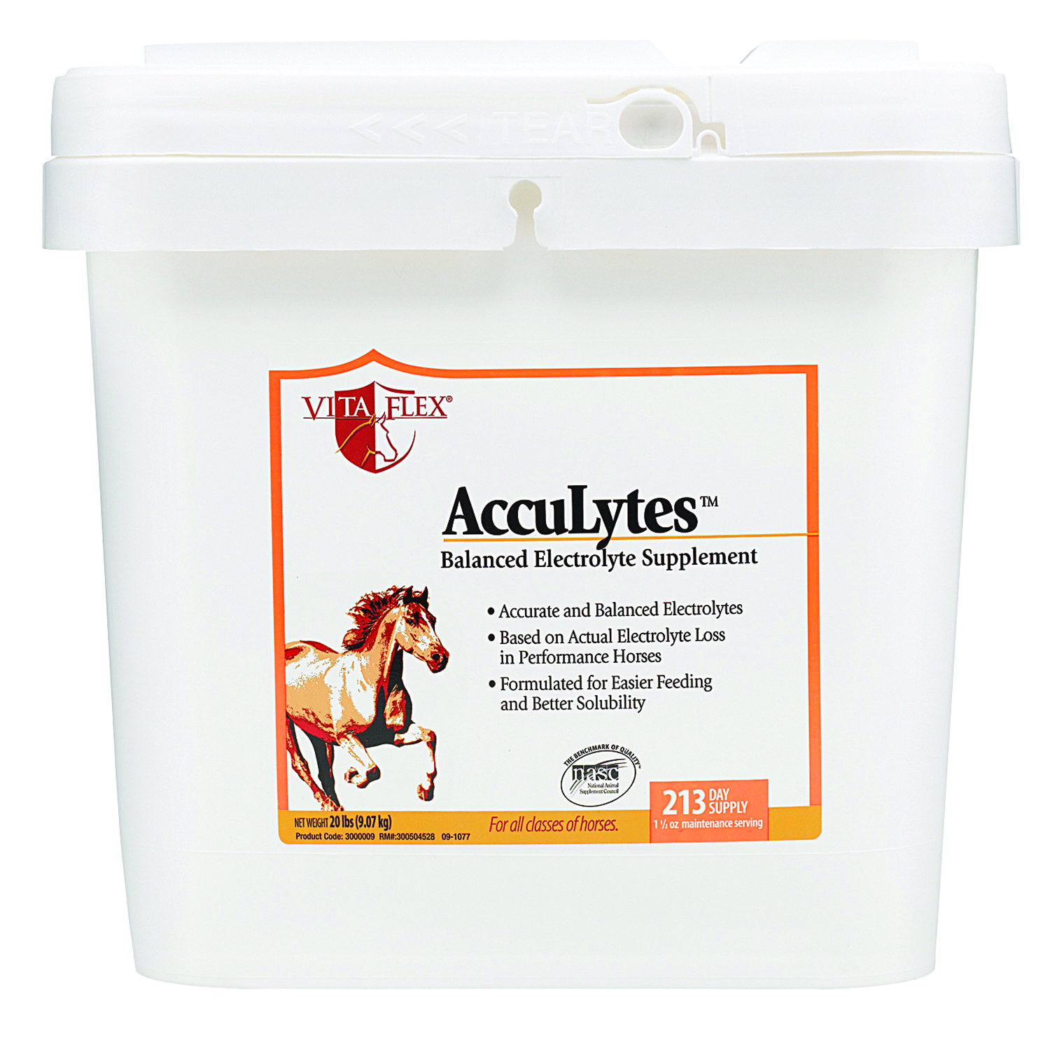 ACCULYTES COMPLETE ELECTROLYTE FORMULA FOR HORSES