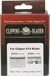 XL SERIES FURZONE CLIPPER BLADE SET