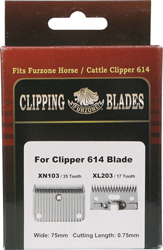 XL SERIES FURZONE CLIPPER BLADE SET