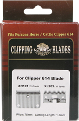 XL SERIES FURZONE CLIPPER BLADE SET