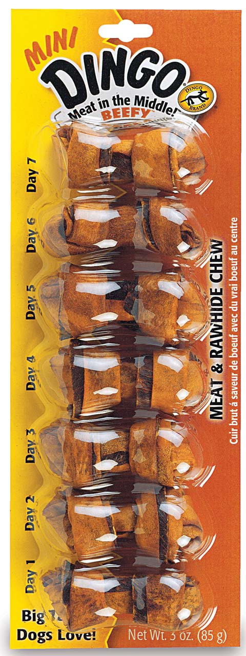Dingo Mini Beef - 7/Pk.