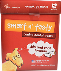 SMART N TASTY CANINE DENTAL TREATS CANISTER