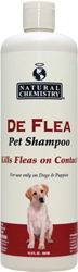 De Flea Pet Shampoo - 16.9oz.