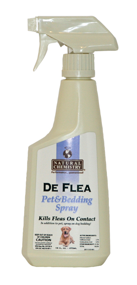 De Flea Pet Spray - 16.9oz.